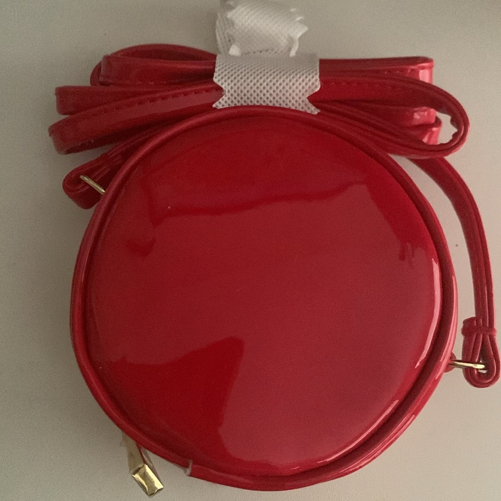 Marc Jacobs Red Patent Round Crossbody Bag - Picture 2 of 4